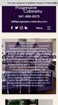 Mobile Screenshot of progressive-cabinetry.com